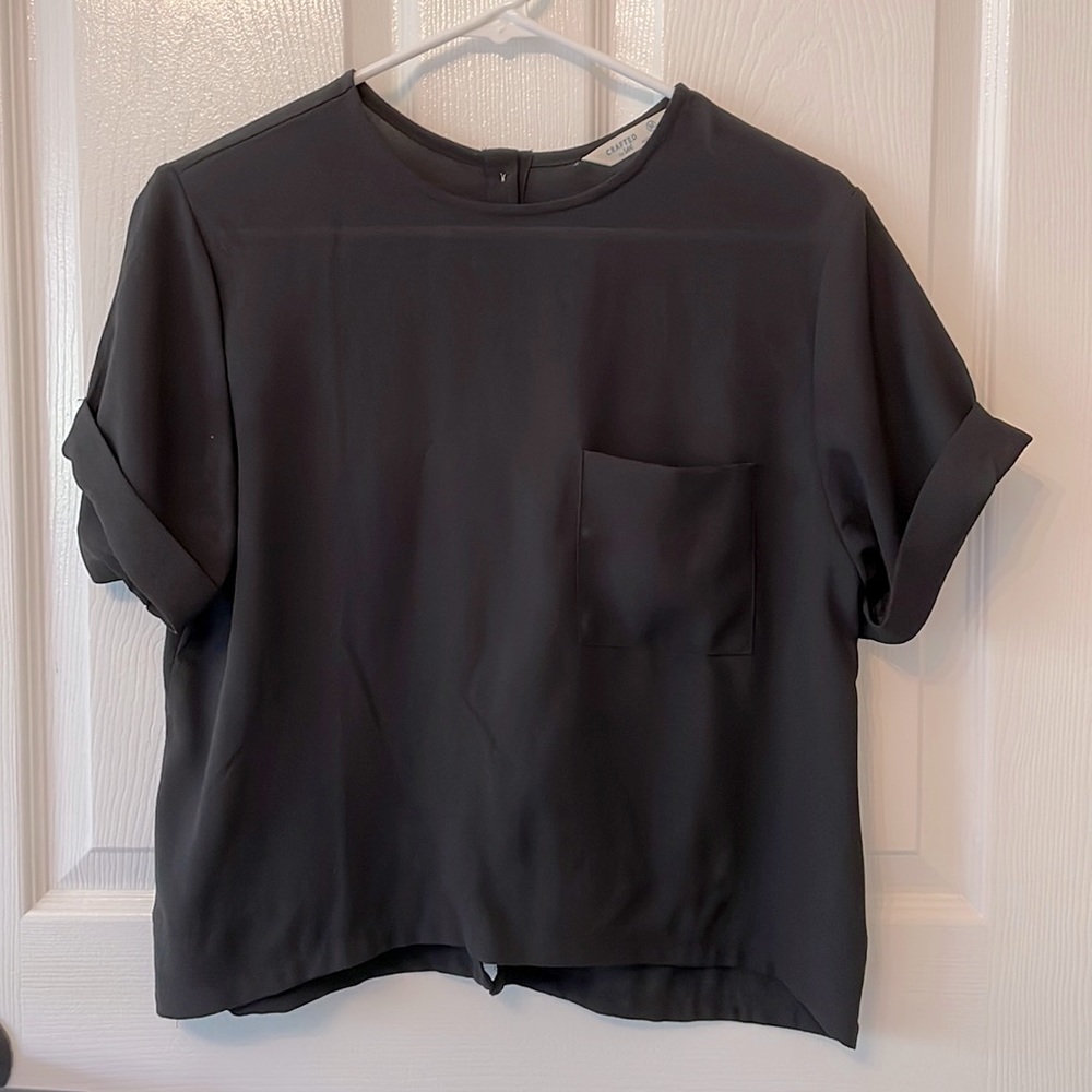 Crafted by Lee boxy fit pocket top